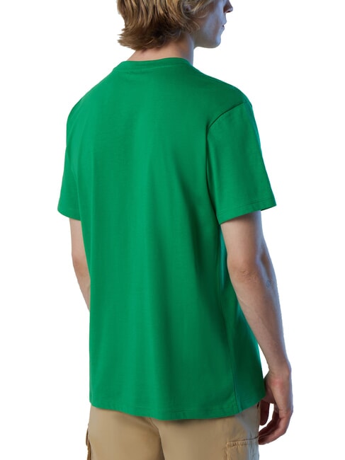 NEWPORT Baumwoll-T-Shirt mit Bogenlogo gr&uuml;ne Biene - Herren-T-Shirts