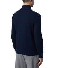 NORTH SAILS N|S Gerippter Rollkragenpullover mit halbem Reißverschluss Navy blau - Herrenpullover - 2