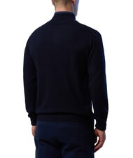 NORTH SAILS N|S Rollkragenpullover mit halbem Rei&szlig;verschluss Navy blau - Herrenpullover - 2