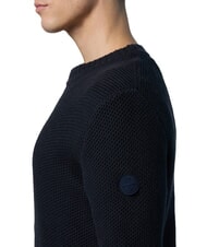 NORTH SAILS N|S Rundhalspullover mit Waffelmuster Navy blau - Herrenpullover - 3