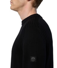 NORTH SAILS N|S Rundhalspullover aus Baumwolle Schwarz - Herrenpullover - 4