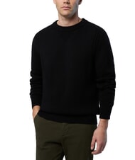 NORTH SAILS N|S Rundhalspullover aus Baumwolle Schwarz - Herrenpullover - 3