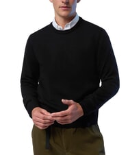 NORTH SAILS N|S Rundhalspullover aus Wolle Schwarz - Herrenpullover - 3