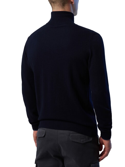 N|S Rollkragenpullover Navy blau - Herrenpullover