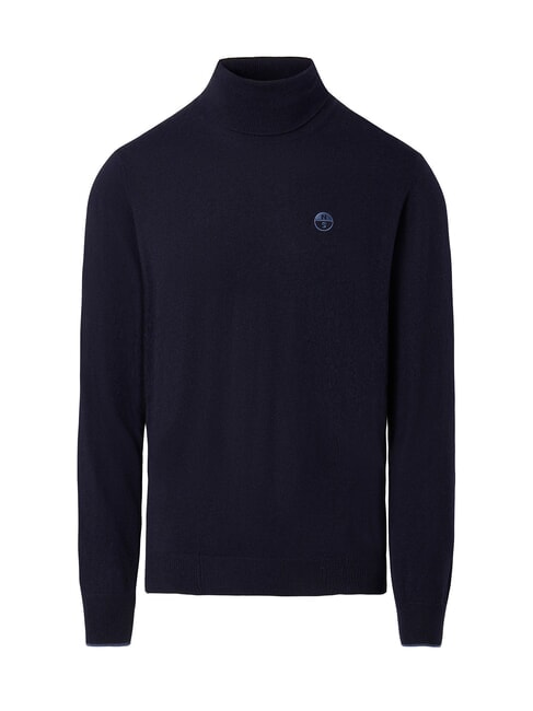 N|S Rollkragenpullover Navy blau - Herrenpullover