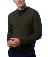 NORTH SAILS N|S Pullover mit V-Ausschnitt Waldgr&uuml;n - Herrenpullover - 3