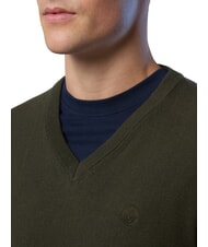 NORTH SAILS N|S Pullover mit V-Ausschnitt Waldgr&uuml;n - Herrenpullover - 4