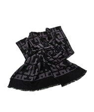 GAUDÌ ESTELLE Fransenschal mit Allover-Logo - Schals