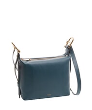 FURLA TONIE Umhängetasche, Leder grau blau - Damentaschen - 2
