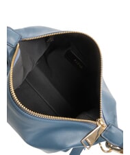 FURLA TONIE Umhängetasche, Leder grau blau - Damentaschen - 5