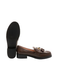 COCCINELLE BEAT SELLERIA Ledermokassins mit Quaste Brünette - Damenschuhe - 5