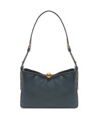 FURLA SFERA SOFT  Umhängetasche aus Leder grau blau - Damentaschen - 4