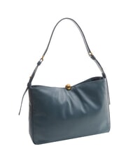 FURLA SFERA SOFT Umhängetasche aus Leder grau blau - Damentaschen - 2