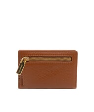 COCCINELLE METALLIC SOFT Lederbrieftasche Cognac - Brieftaschen Damen - 3