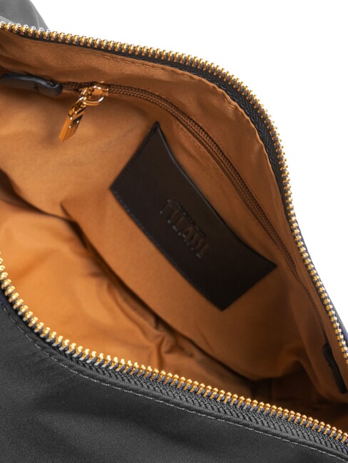 PUFFY NYLON Mini-Halbmond-Umhängetasche Schwarz - Damentaschen