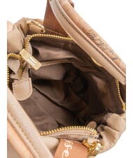 ALVIERO MARTINI PRIMA CLASSE PUFFY NYLON Kleine Handtasche mit Schultergurt greige - Damentaschen - 5