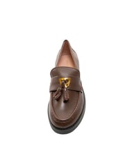 COCCINELLE BEAT SELLERIA Ledermokassins mit Quaste Brünette - Damenschuhe - 3