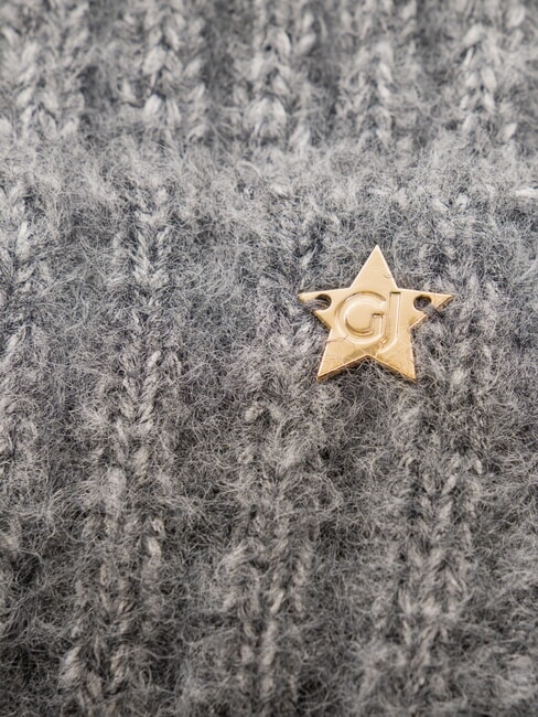 ESTELLE Beanie-Mütze mit Umschlag grau - Mützen/Hüte