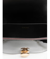 GAUDÌ EVELYN LAK Kleine Umhängetasche aus Lackleder SCHWARZ - Damentaschen - 5