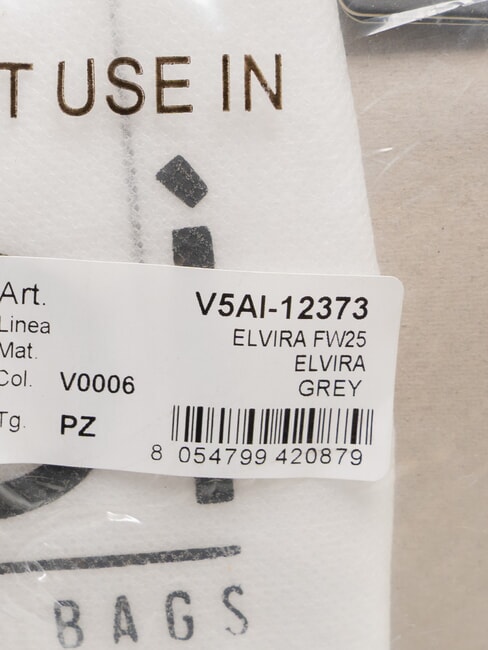 ELVIRA Umhängetasche mit Nieten grau - Damentaschen