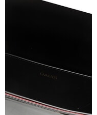 GAUDÌ EVELYN Kleine Umhängetasche mit Überschlag SCHWARZ - Damentaschen - 6