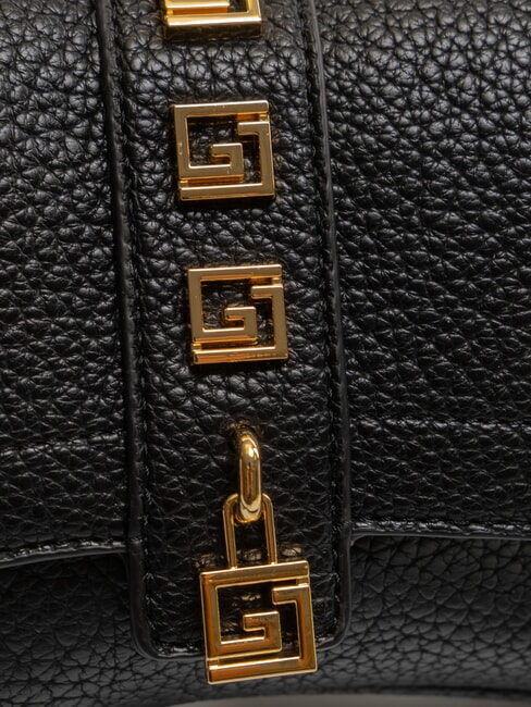 ELVIRA Umhängetasche mit Nieten SCHWARZ - Damentaschen