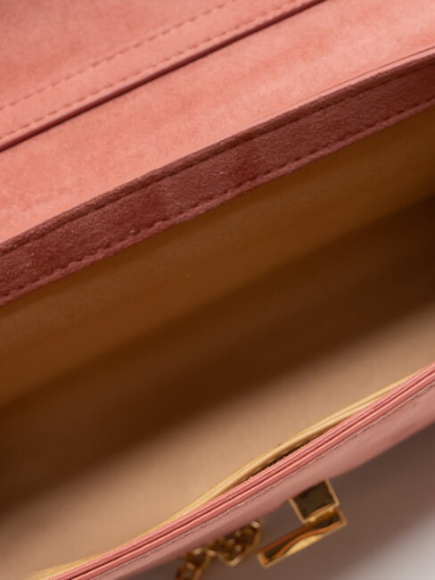 SMART DAILY Umhängetasche mit Überschlag Altrosa - Damentaschen