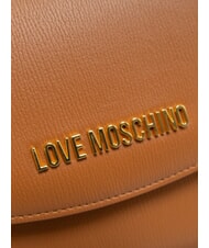 LOVE MOSCHINO CHUNKY TAB Tasche mit Überschlag und Schultergurt LEDER - Damentaschen - 4