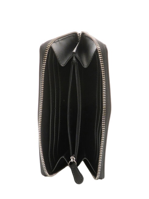 BOLD LOVE Große Geldbörse mit Rundum-Reißverschluss Schwarz Schwarz - Brieftaschen Damen