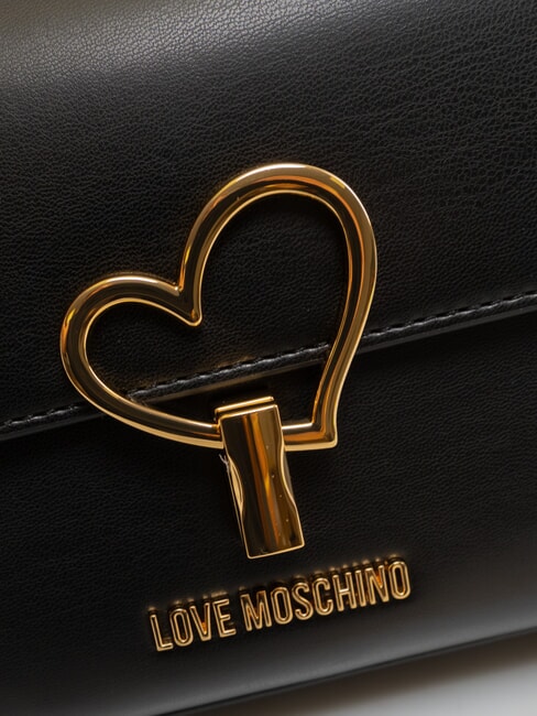 SMART DAILY Clutch mit Ketten-Schulterriemen Schwarz - Damentaschen