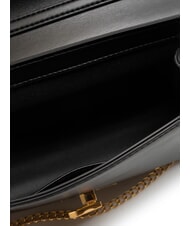 LOVE MOSCHINO SMART DAILY Clutch mit Ketten-Schulterriemen Schwarz - Damentaschen - 5