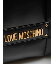 LOVE MOSCHINO PUFFY LOGO Rucksack mit Herztasche schwarz/rot/schwarz - Damentaschen - 3