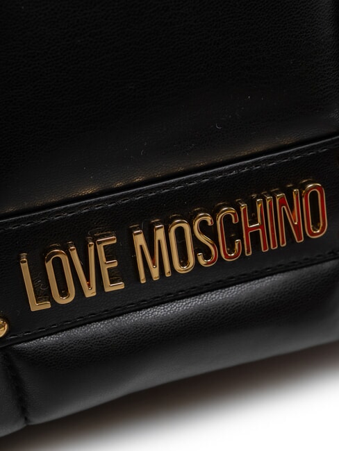 PUFFY LOGO Umhängetasche mit Herzbeutel schwarz/rot/schwarz - Damentaschen