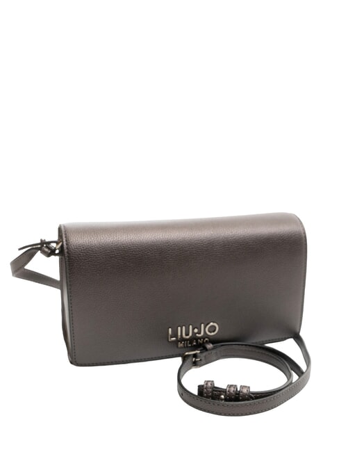 CALIWEN  Mini-Umhängetasche mit Schultergurt Anthrazit met. - Damentaschen