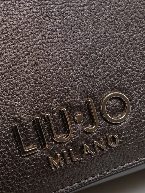 CALIWEN  Mini-Umhängetasche mit Schultergurt Anthrazit met. - Damentaschen