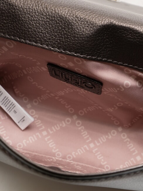 CALIWEN  Mini-Umhängetasche mit Schultergurt Anthrazit met. - Damentaschen