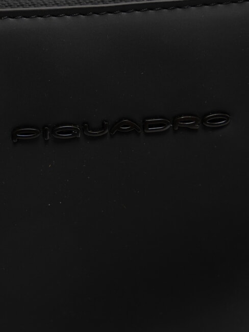 CORNER SPECIALE GOMMATO Flache Clutch mit Manschette Schwarz - Tablettmappe &amp; Organizer