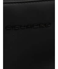 PIQUADRO CORNER SPECIALE GOMMATO Flache Clutch mit Manschette Schwarz - Tablettmappe &amp; Organizer - 3