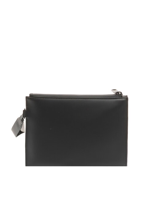 CORNER SPECIALE GOMMATO Flache Clutch mit Manschette Schwarz - Tablettmappe &amp; Organizer