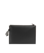 PIQUADRO CORNER SPECIALE GOMMATO Flache Clutch mit Manschette Schwarz - Tablettmappe &amp; Organizer - 4