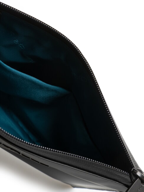 CORNER SPECIALE GOMMATO Flache Clutch mit Manschette Schwarz - Tablettmappe &amp; Organizer