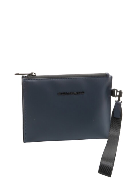 CORNER SPECIALE GOMMATO Flache Clutch mit Manschette Blau - Tablettmappe &amp; Organizer