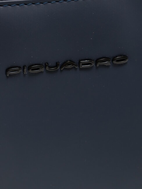 CORNER SPECIALE GOMMATO Flache Clutch mit Manschette Blau - Tablettmappe &amp; Organizer