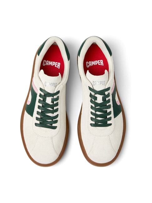 PELOTAS SOLLER Mehrfarbige Ledersneaker weiß natur - Damenschuhe