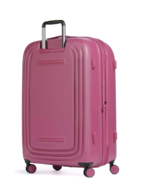 Trolley LOGODUCK+, groß, erweiterbar rotviolett - Harte Trolleys