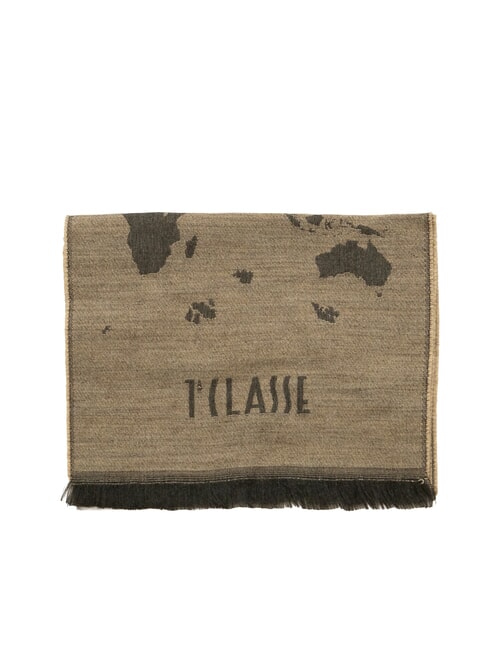 GEO Schal mit Fransen BEIGE - Schals