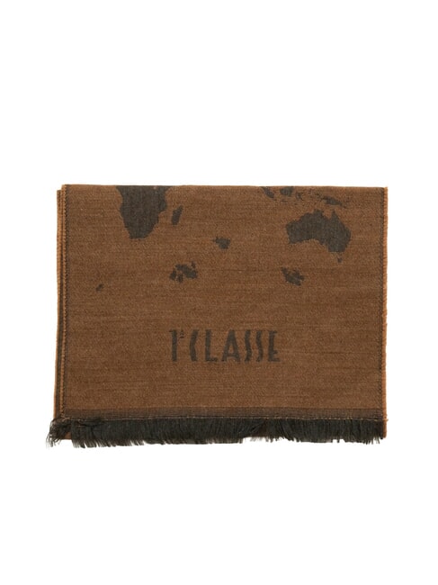 GEO Schal mit Fransen Kastanie - Schals