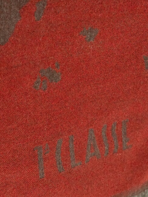 GEO Schal mit Fransen roter Ahorn - Schals