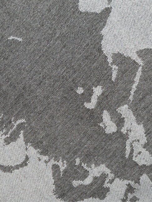 GEO Schal mit Fransen Himmelblau - Schals