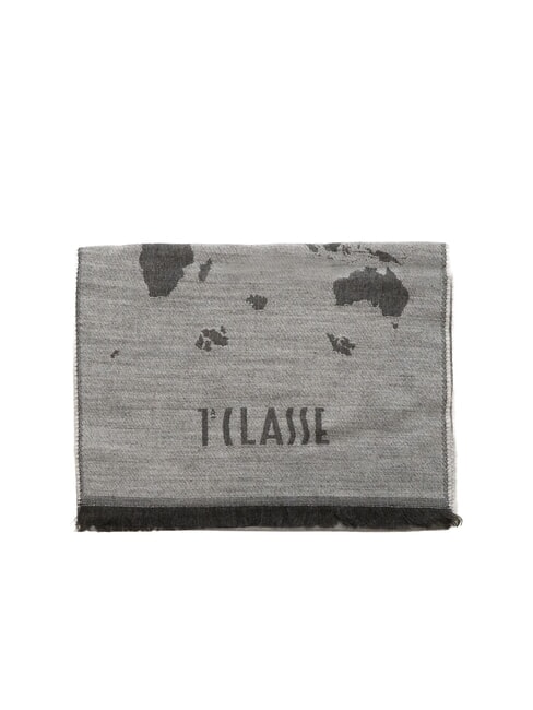 GEO Schal mit Fransen GRAU - Schals